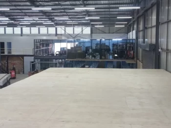 mezzanine floor and offices