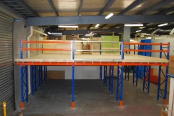 rack supported mezzanine floor