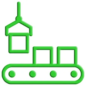 Production & Manufacturing icon for Mezzanine Flooring.